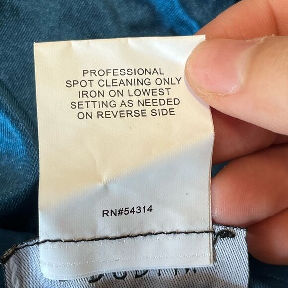 NWT B. Darlin | Blue Off The Shoulder Corset Wrap Side Slit Long Dress 0 - Picture 8 of 9